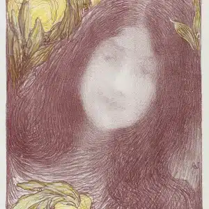 Carte Postale intimistes « sous les fleurs »
