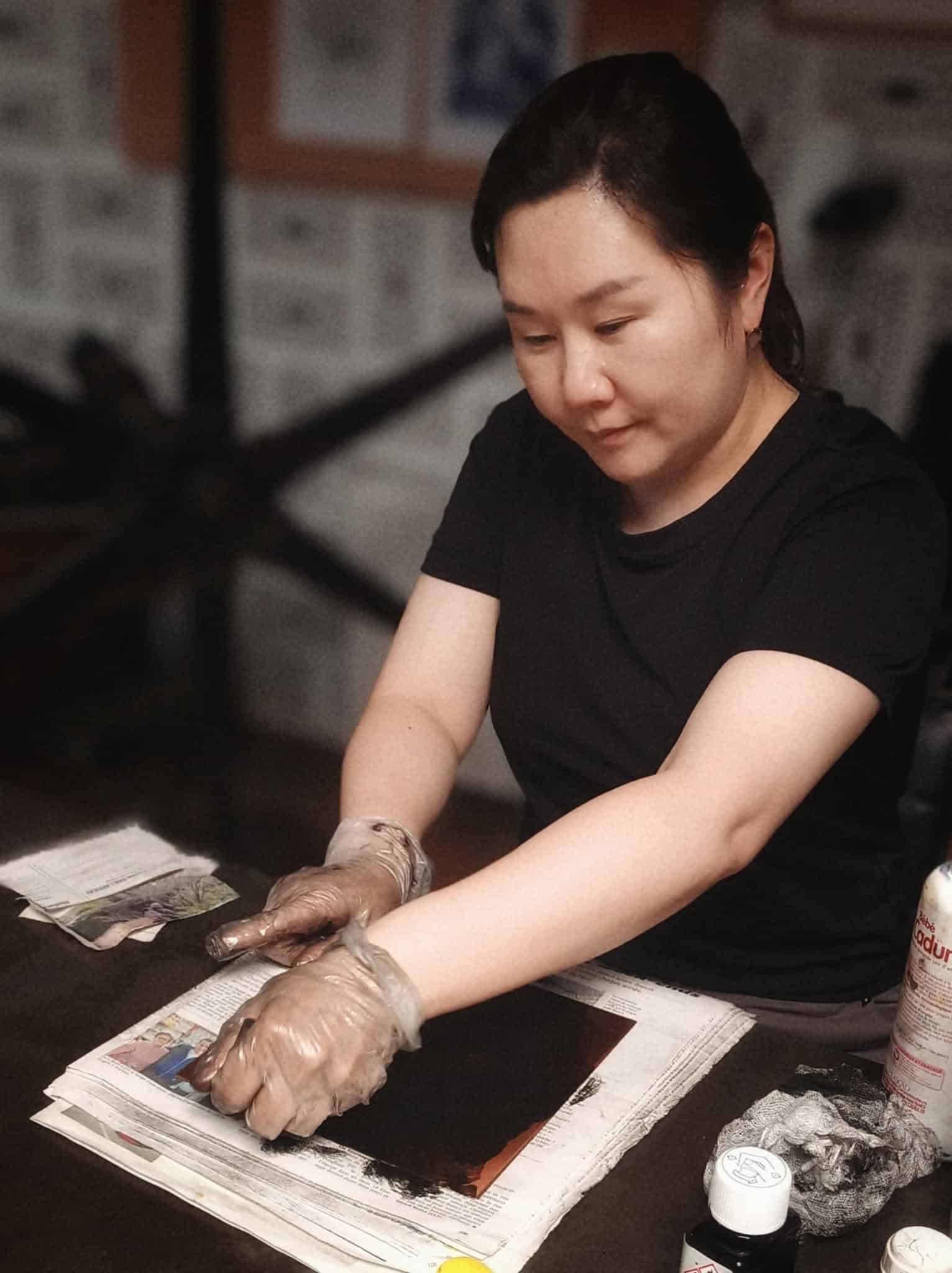 Résidence artistique de l&rsquo;artiste coréenne Kim Séoul