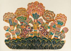 Atelier Découverte : Fleur de lotus, gravure en couleurs