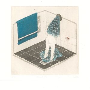 Estampe "a small box", Kim Seoul
